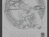 Dark magician-Yugioh card -4
