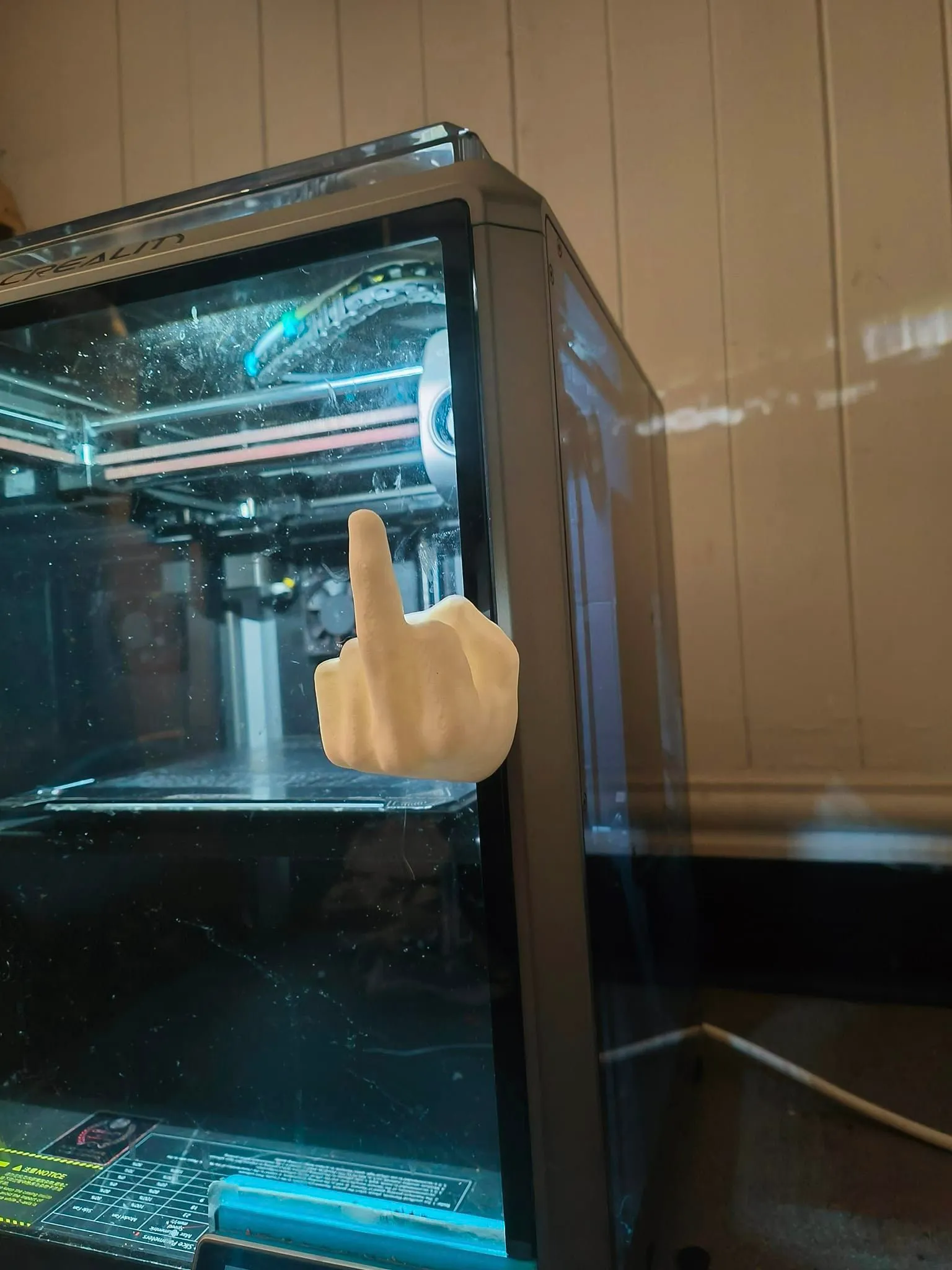 Middle Finger K1 | K1C | K1 MAX Door Handle