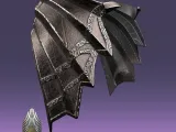 Armatura ad ala d'anca di Sauron Il signore degli anelli 3D DOWNLOAD DIGITALE-0