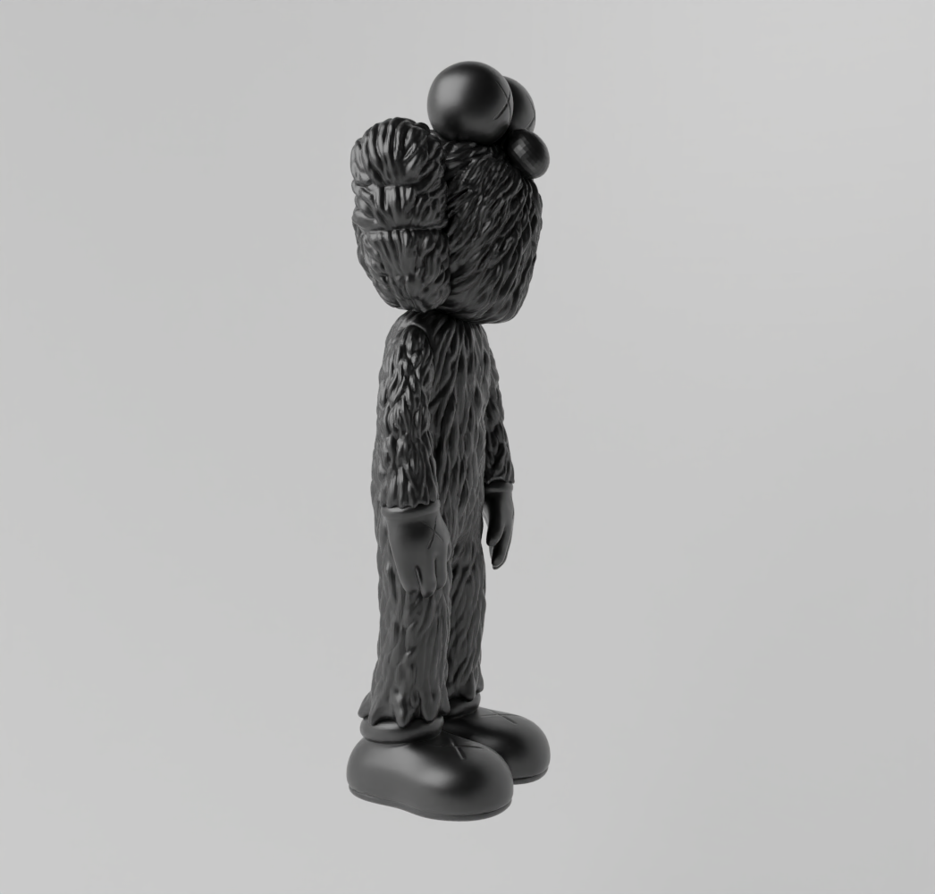 Kaws Keychain BFF Art Toy Fan Art, 3D-Modelle herunterladen