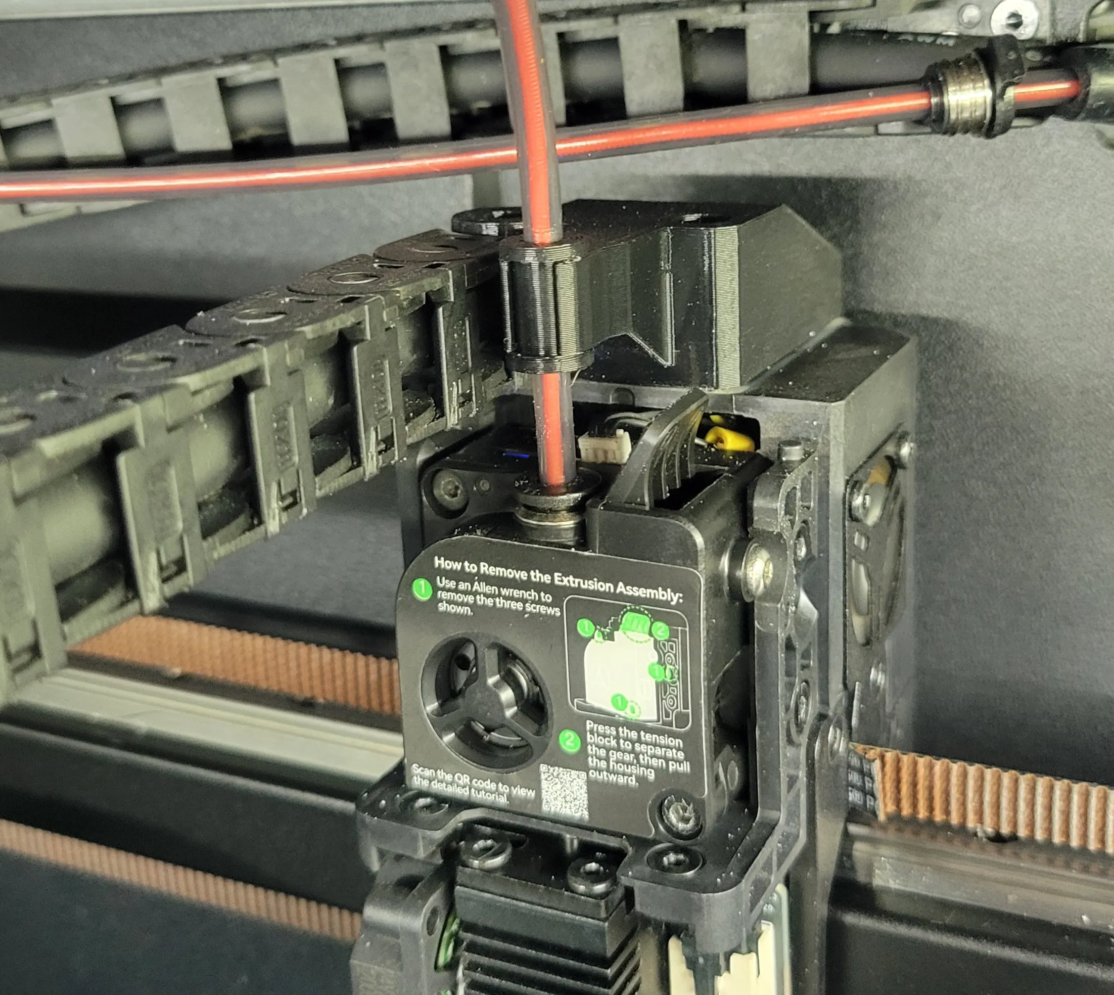 K2 plus bowden tube saver