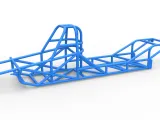 Frame of Dirt Dragster 4wd Scale 1:25-0