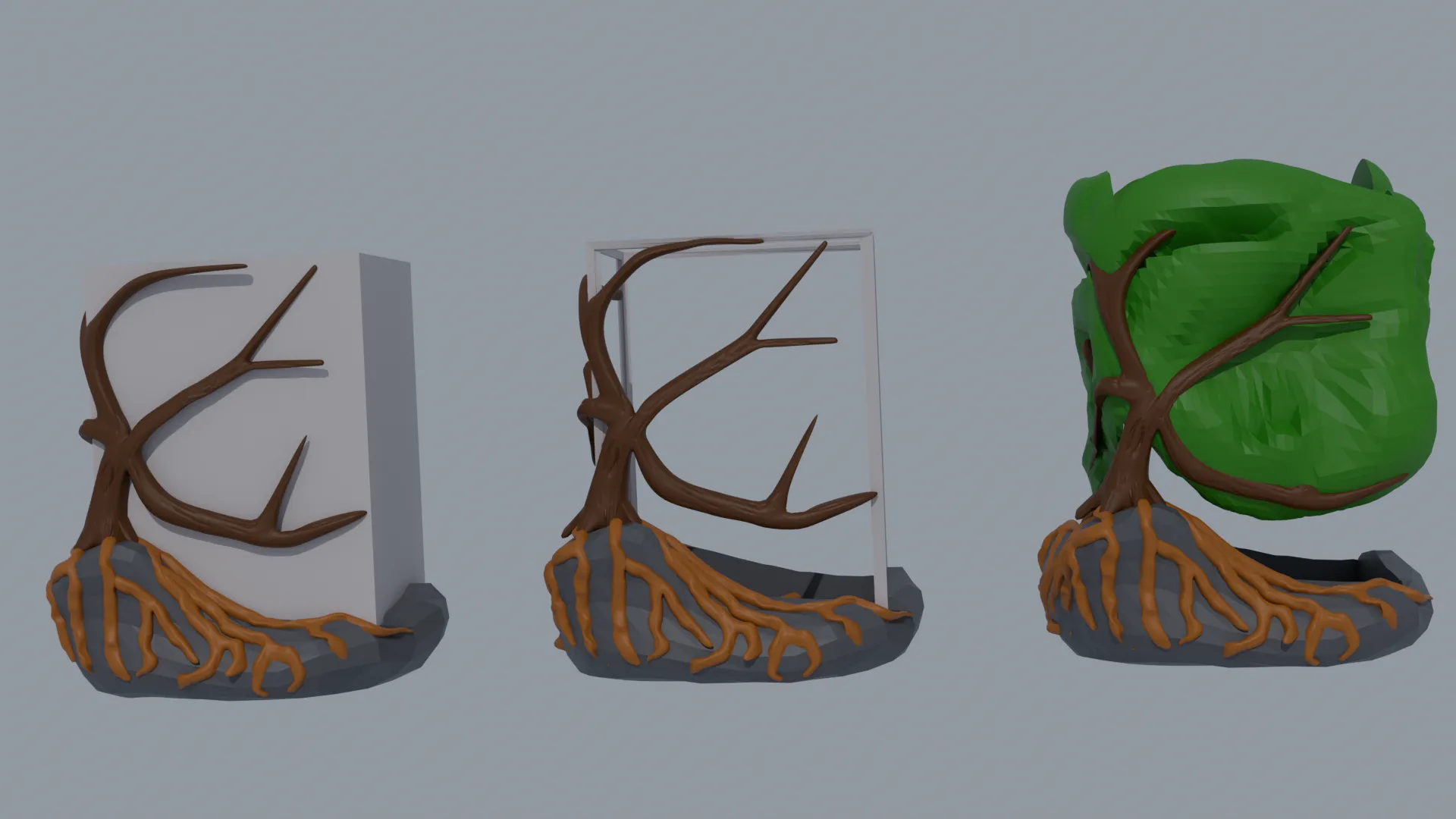 Toothbrush Holder tree Set Fantasy