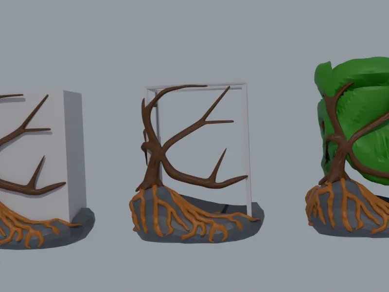 Toothbrush Holder tree Set Fantasy