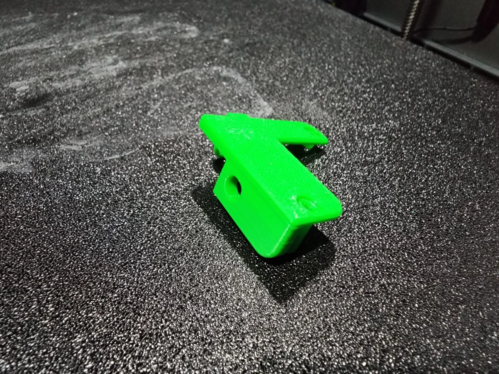 K2 Plus Extruder Cover for PTFE tube / pneumatic fitting
