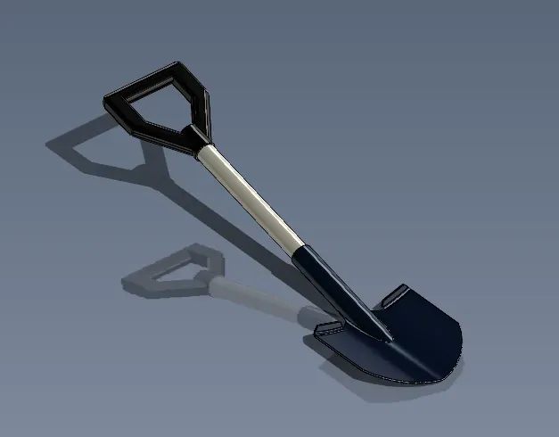 Well designed shovel