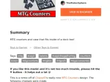 MTG Counters - Haste & Trample - GREEN-2