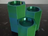 Polygon tea lights-0