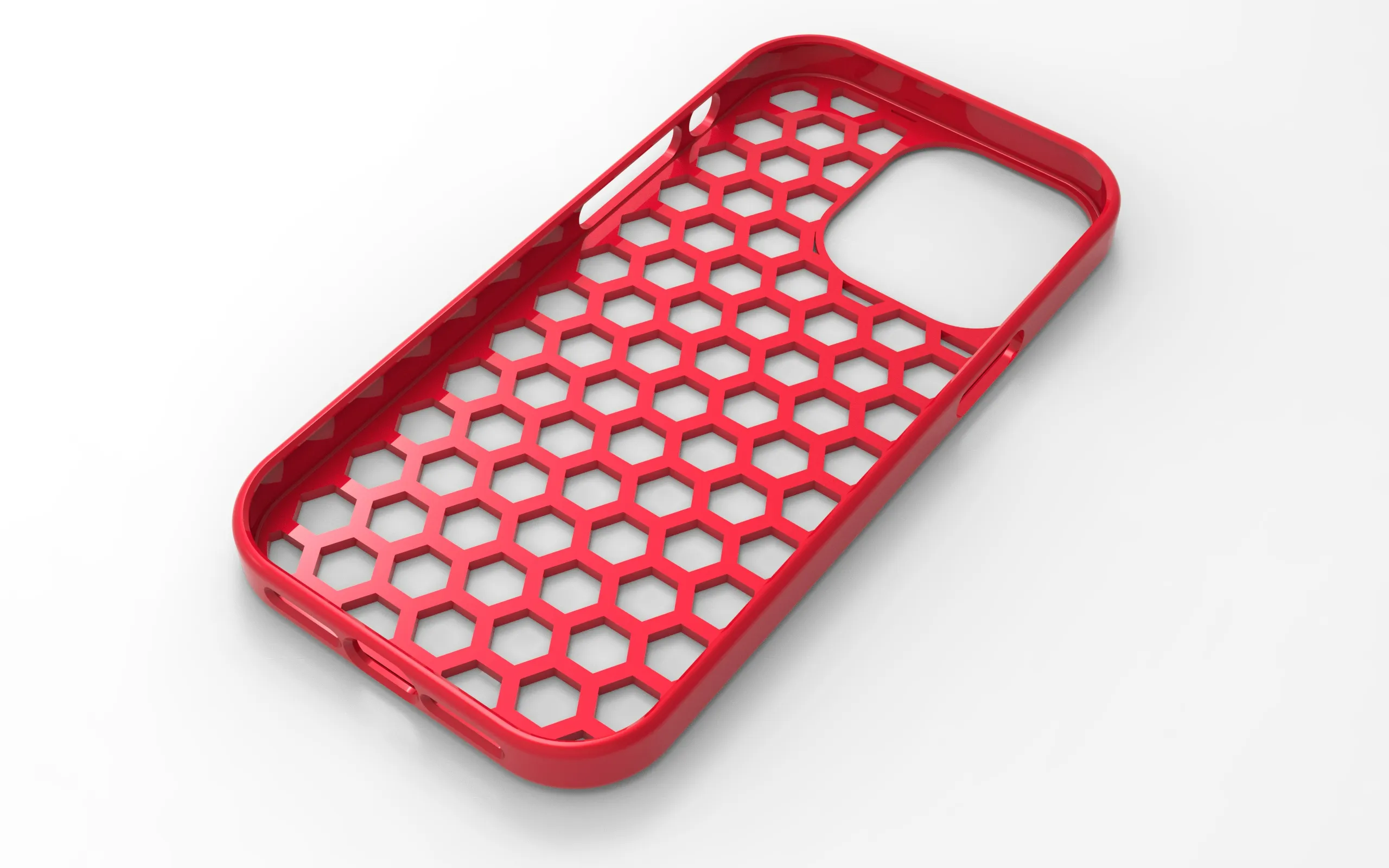 Iphone 14 Pro Max - Cover Case Hexagon design
