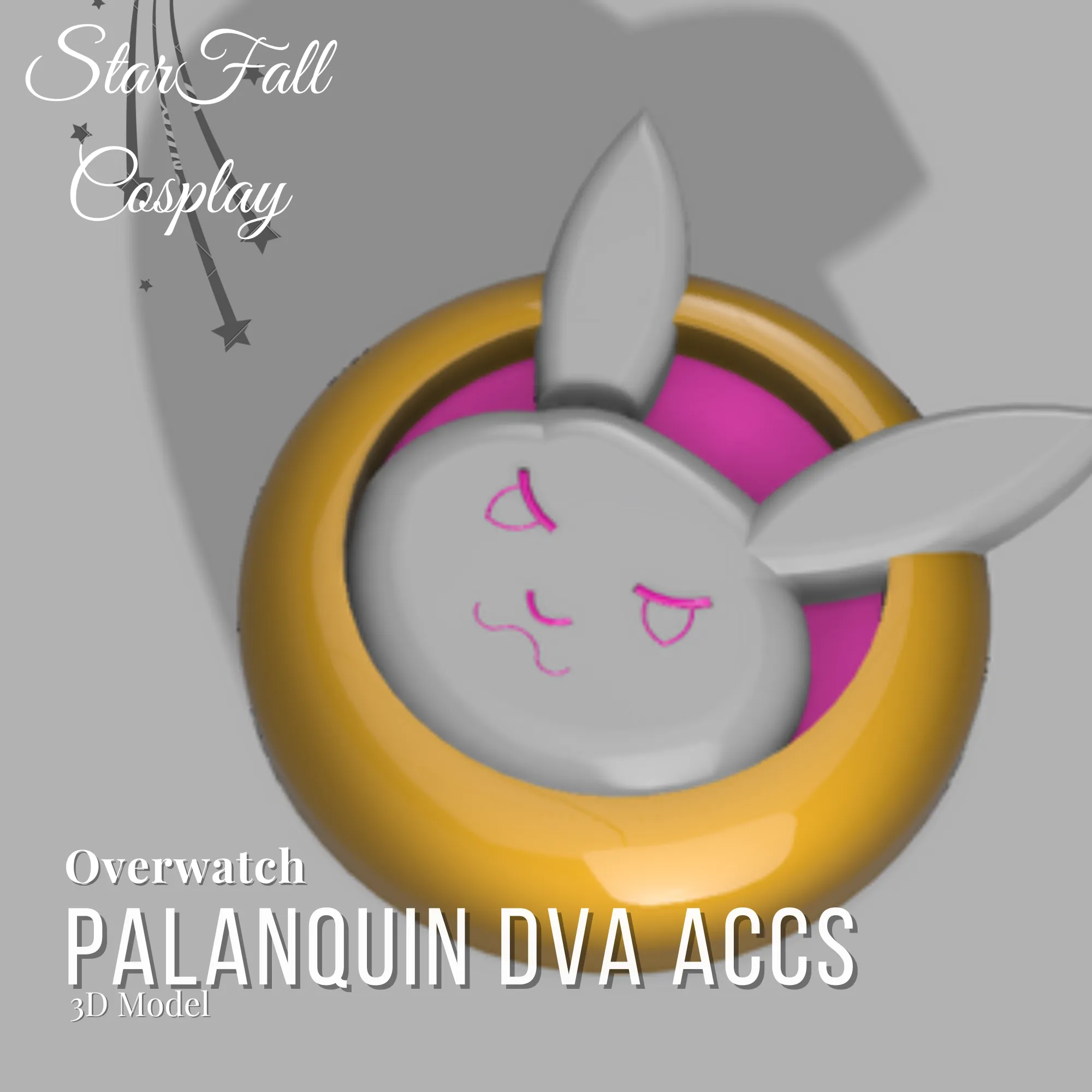 Palanquin D.Va Accessories 3D Model