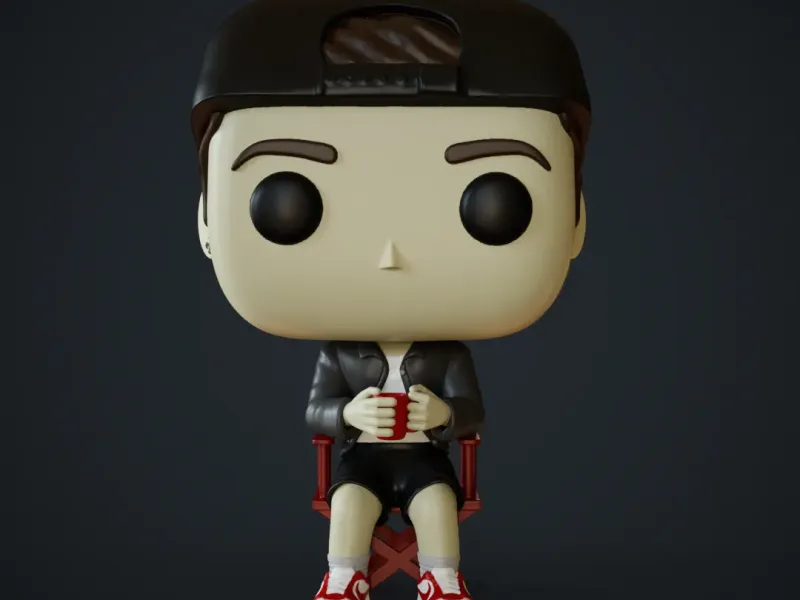 Funko Custom pop Hombre sentado