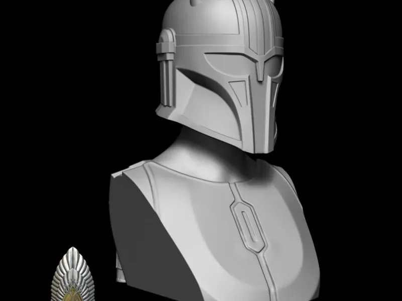Armorer Bust 3d digital download