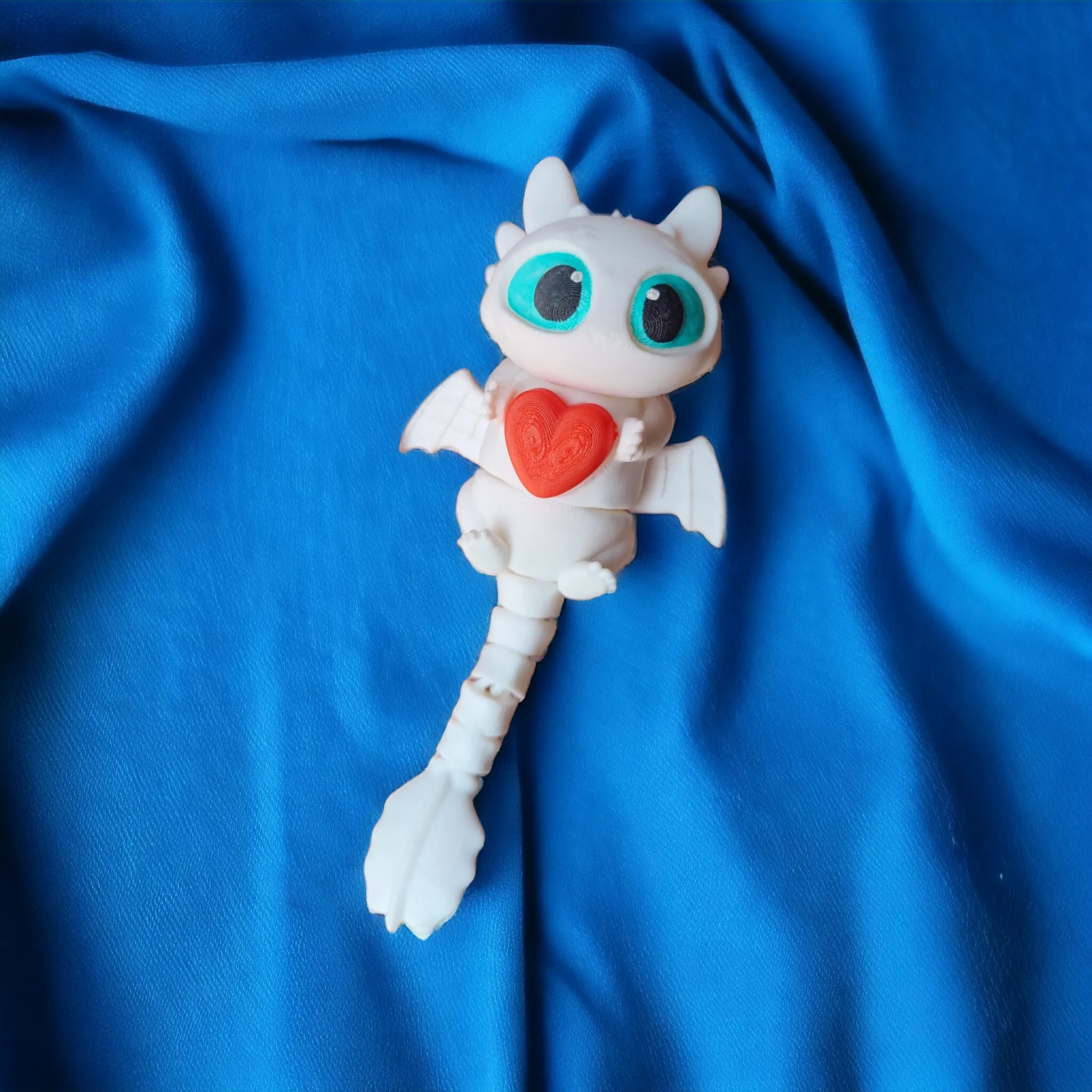 Flexi Articulating Toothless ( KeyChain / Magnet )