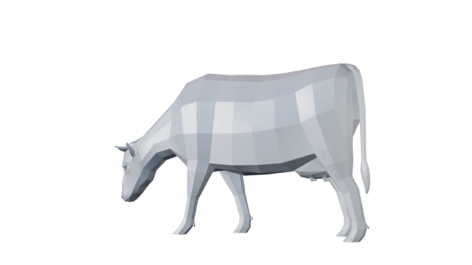 Low Poly Cow