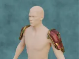 Jayce Cosplay Shoulder Pads Arcane League of Legends-1