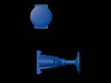 Train rod buffer with spiral spring-8