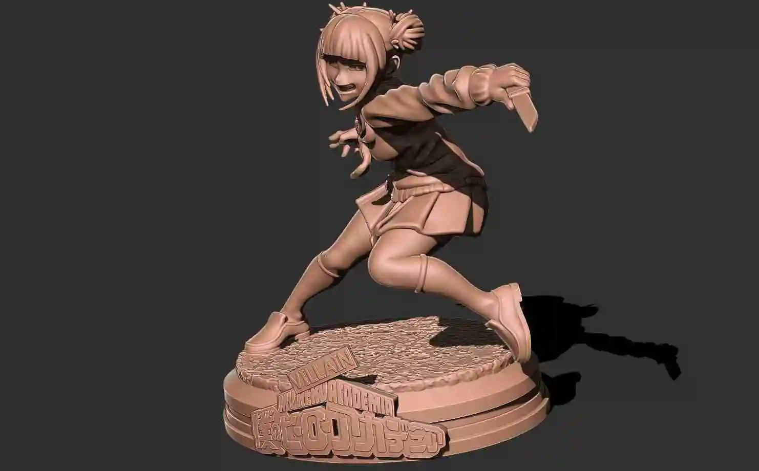 STL file Himiko Toga Boku No Hero Figure 👧・3D print design to  download・Cults