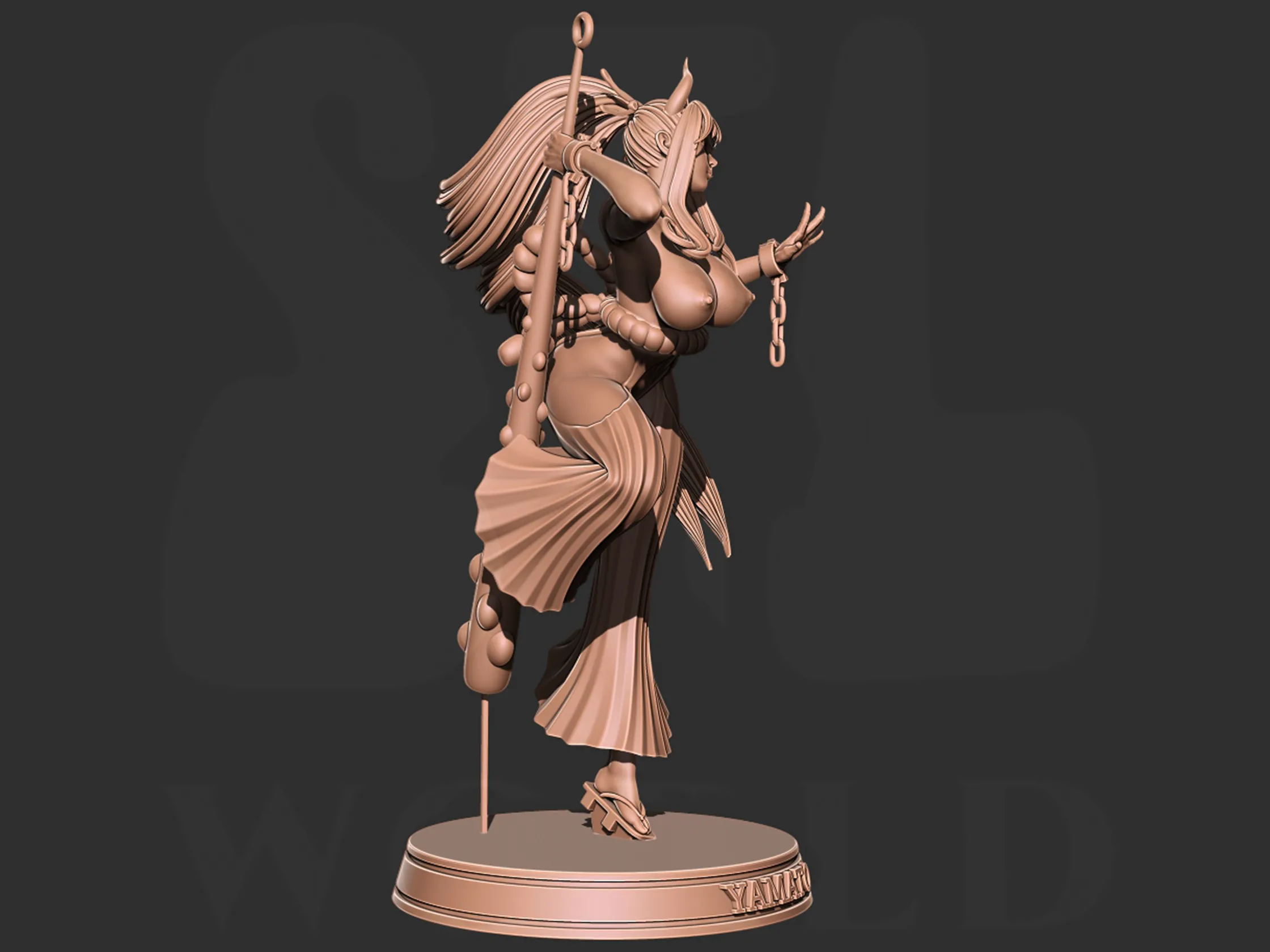 Yamato - One piece NSFW 3d print model