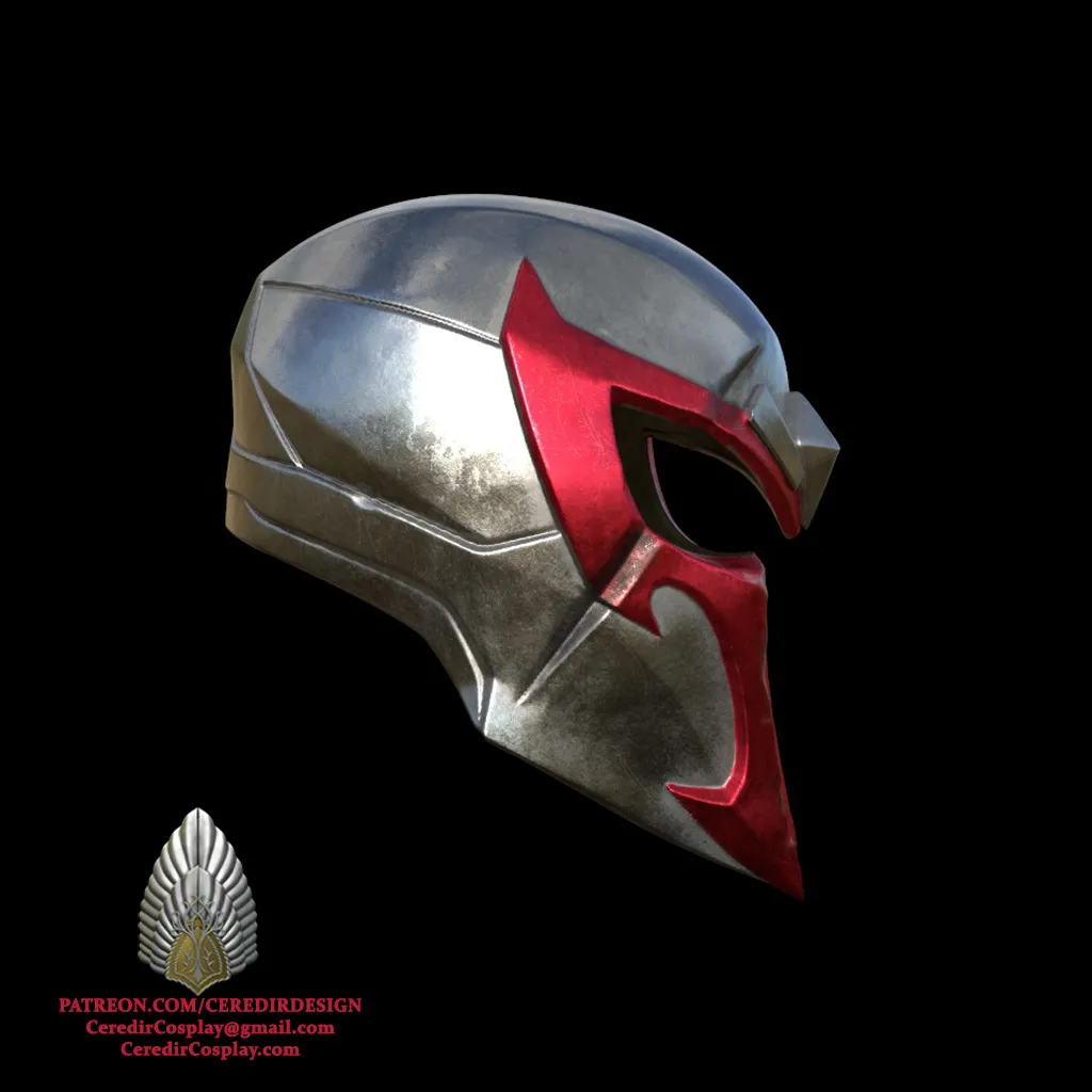 Magneto Marvel Rivals Helmet 3D DIGITAL DOWNLOAD