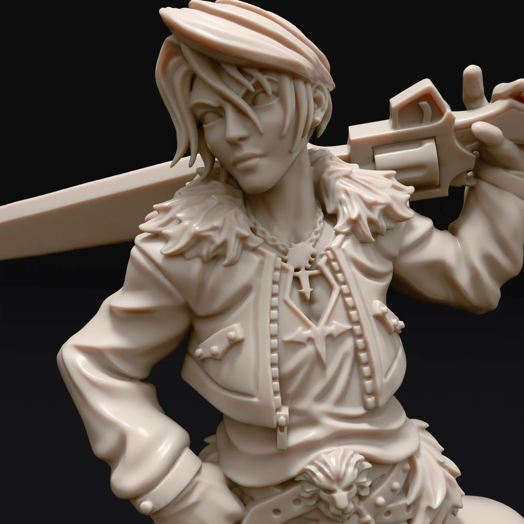 Squall Leonhart Fan Art – A Tribute to Final Fantasy VIII