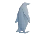 Low Poly Standing Penguin-7