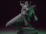 Fenrir - The Wolf God - Tabletop mini-8