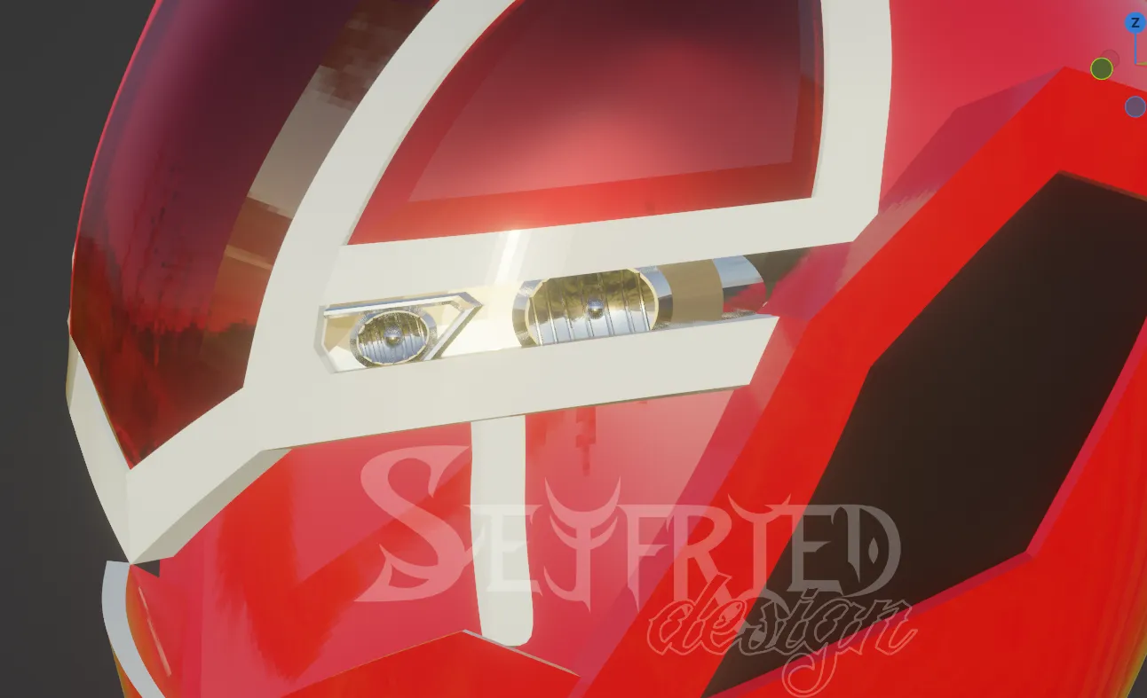 Mashin Sentai Kiramager Kira Red cosplay helmet