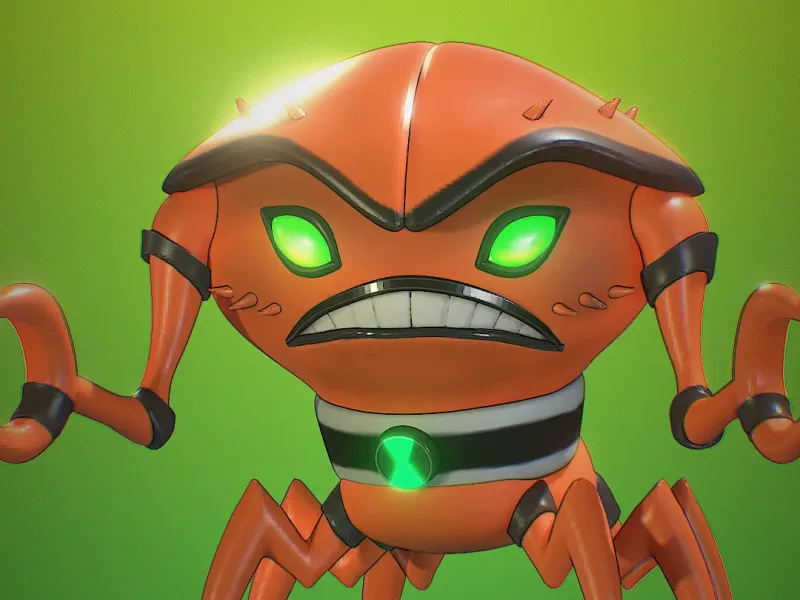 Brainstorm Ben 10 Omniverse fanart