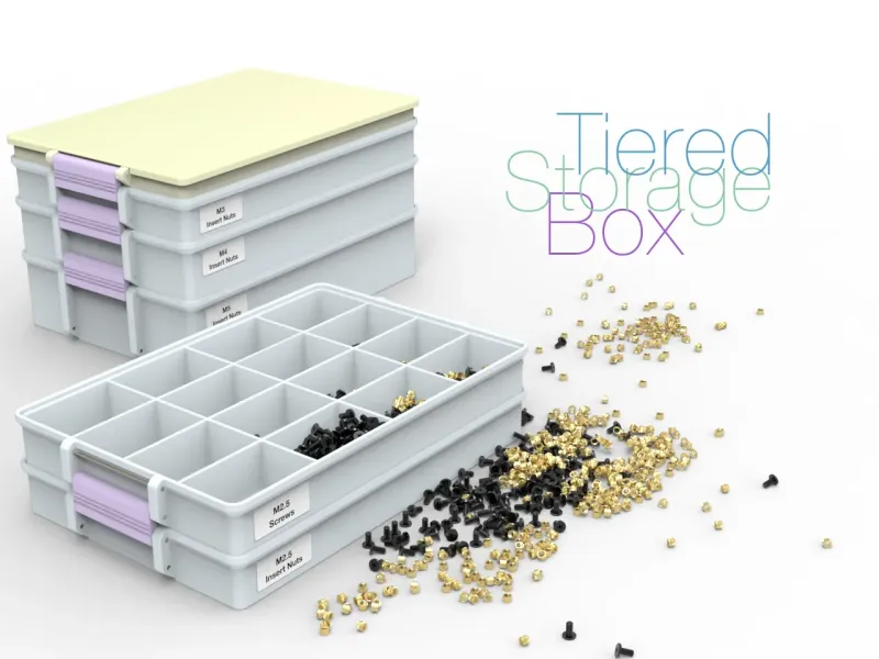 Tiered Storage Box