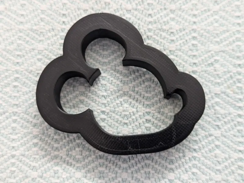 Mickey Mouse Side Profile Cookie Cutter