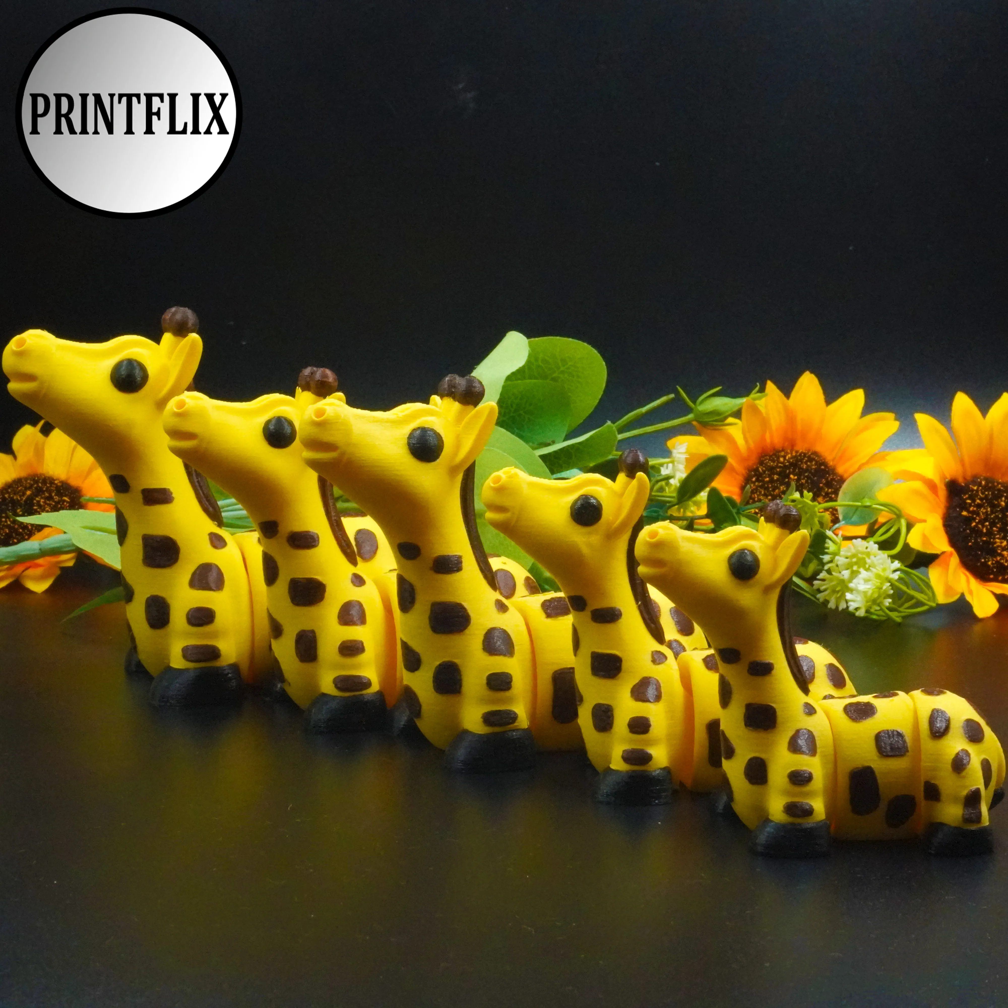 CUTE FLEXI TINY GIRAFFE