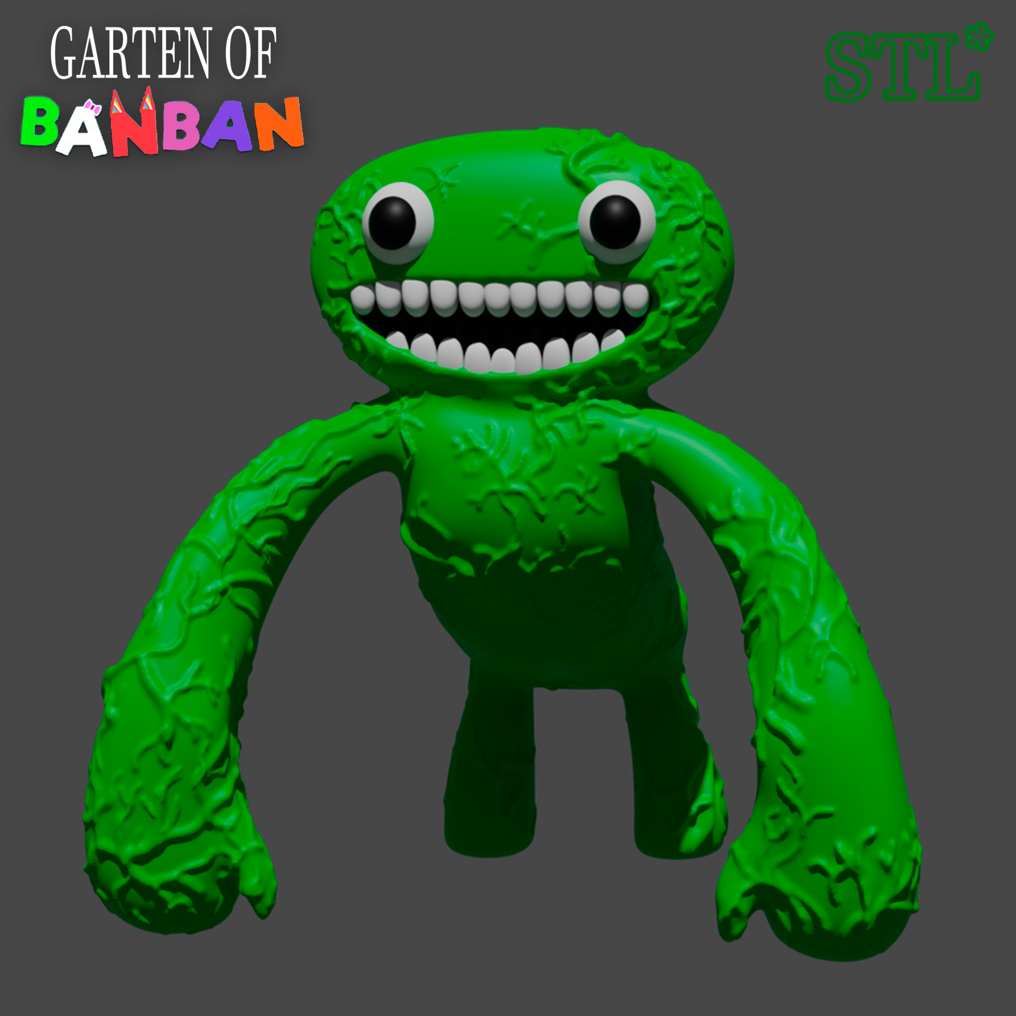 Monster Jumbo Josh 3D Model in Cartoon 3DExport