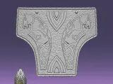 Theoden Hip Armor lord of the rings 3D DIGITAL DOWNLOAD-3