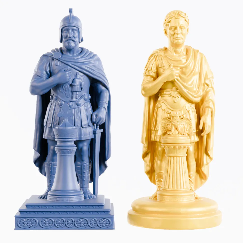Roman vs Carthage, Historical Chess Set, 3D Printable STL-4
