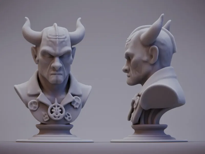 Devil Bust