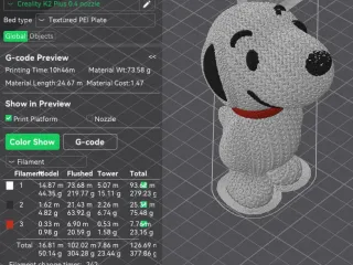 Knitted Snoopy
