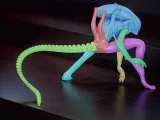 Alien Xenomorph Separated by pieces  Giger - Alien Isolation-6