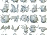 포켓몬 팩 1 (포켓몬 1 - 100) - 3D 프린트 준비 완료!-1