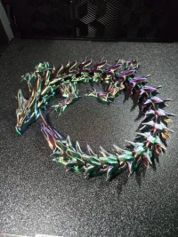 ARTICULATED DRAGON - Toys - PLA - 3D printed product - фото 12