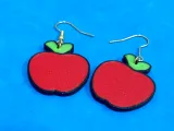 APPLE EARRINGS / PENDIENTES MANZANA-0