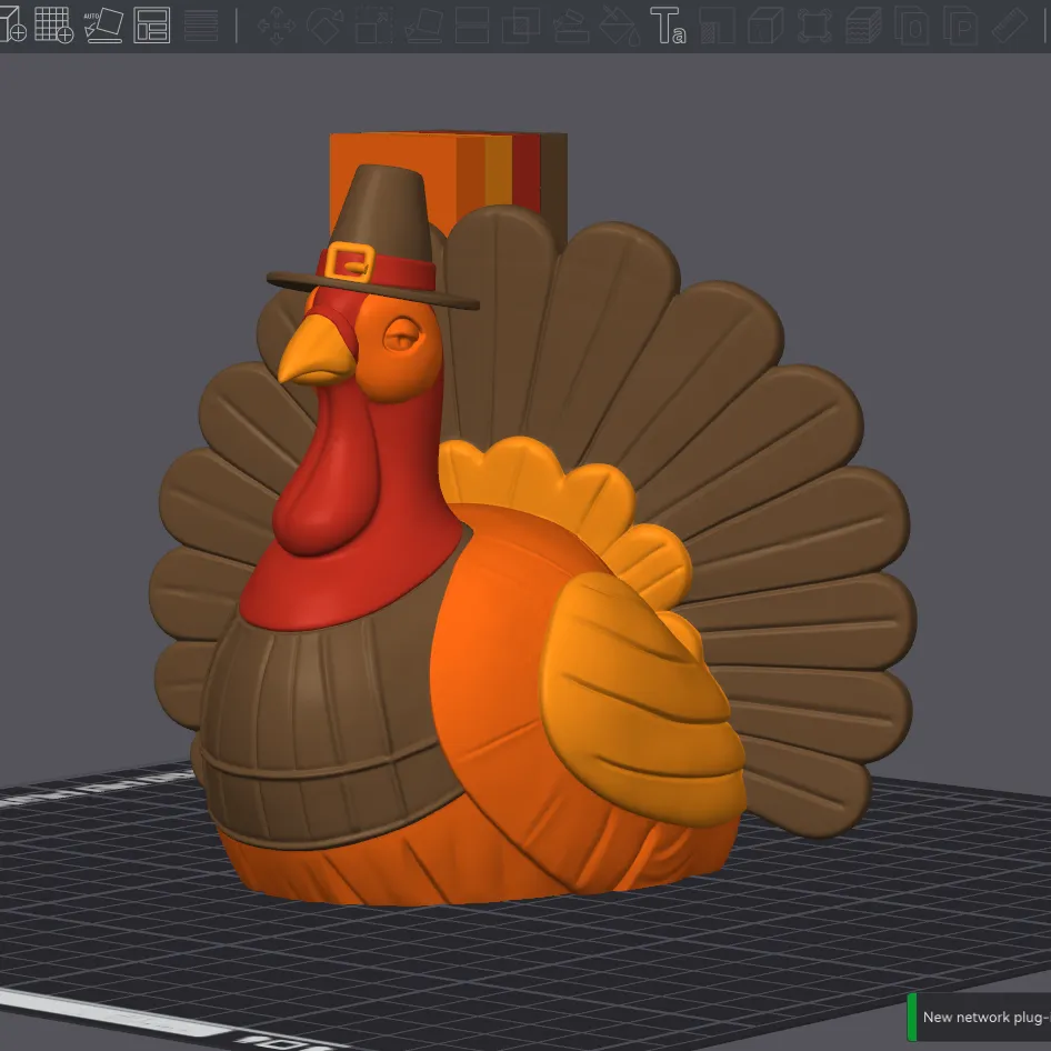 Turkey Statue -Thanksgiving Holiday Decor