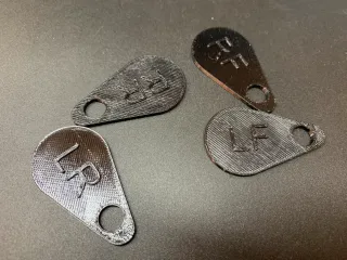 Wheel position marker