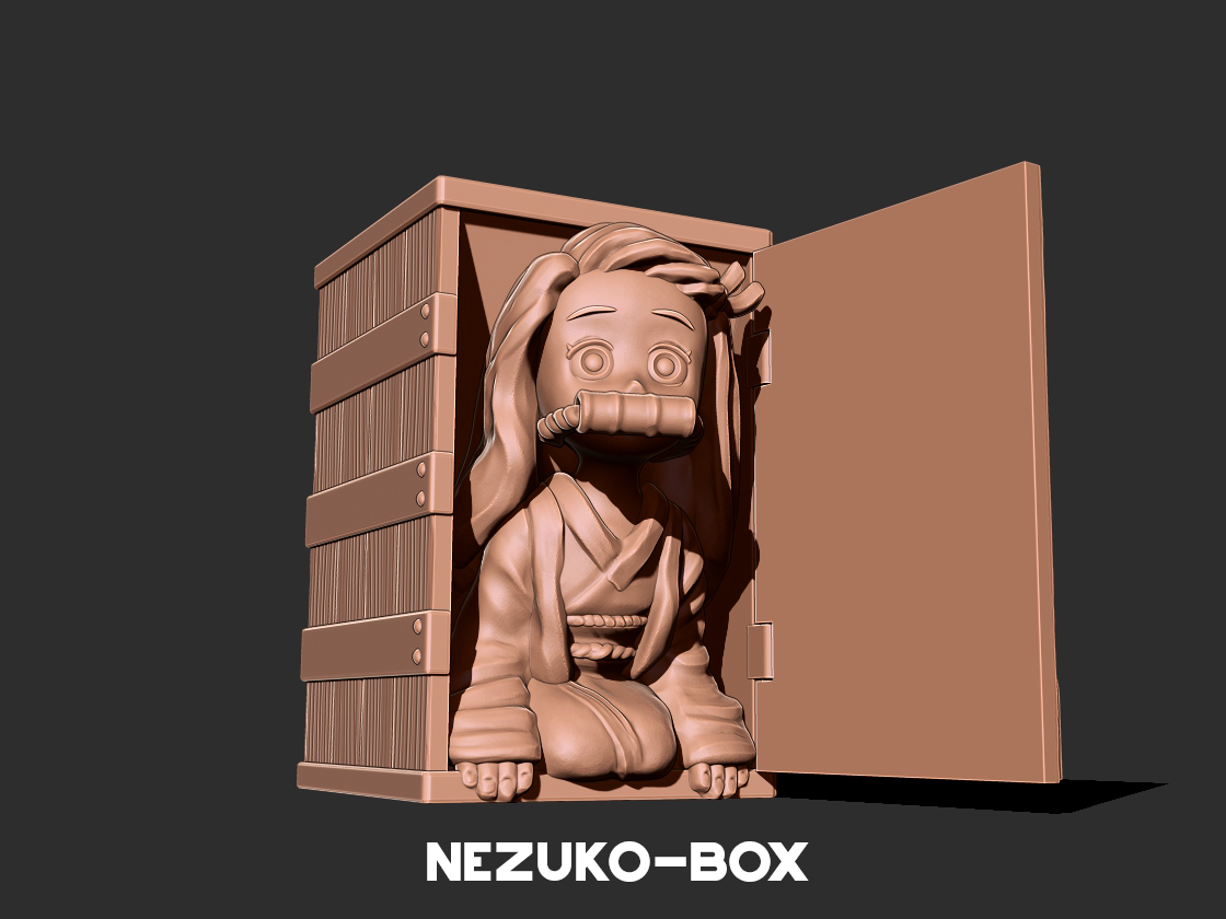 Nezuko Demon Slayer, 3D models download