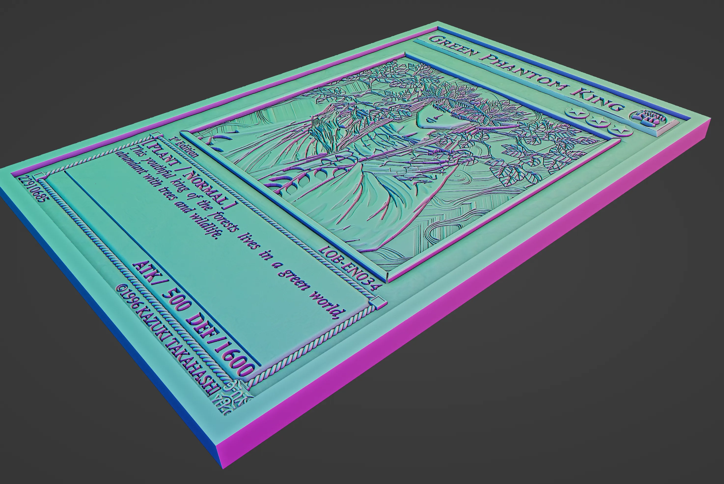 GREEN PHANTOM KING - YU-GI-OH!