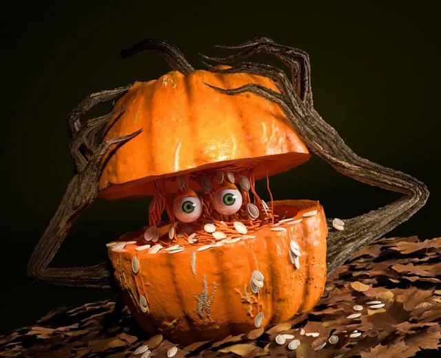Pumpkin monster
