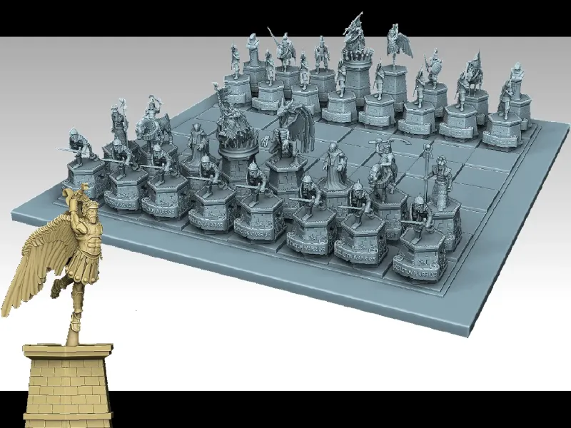 Heroes of Might and Magic 3 Chess Set