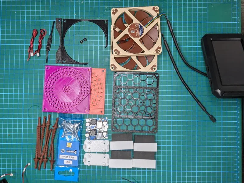 ENDER3 V3 KE SILENT FANS FOR PSU & MAINBOARD KIT