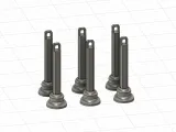 1/18 Poteaux d'exposition B / Exhibition posts B-0