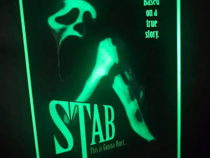 Stab Scream poster HUEFORGE