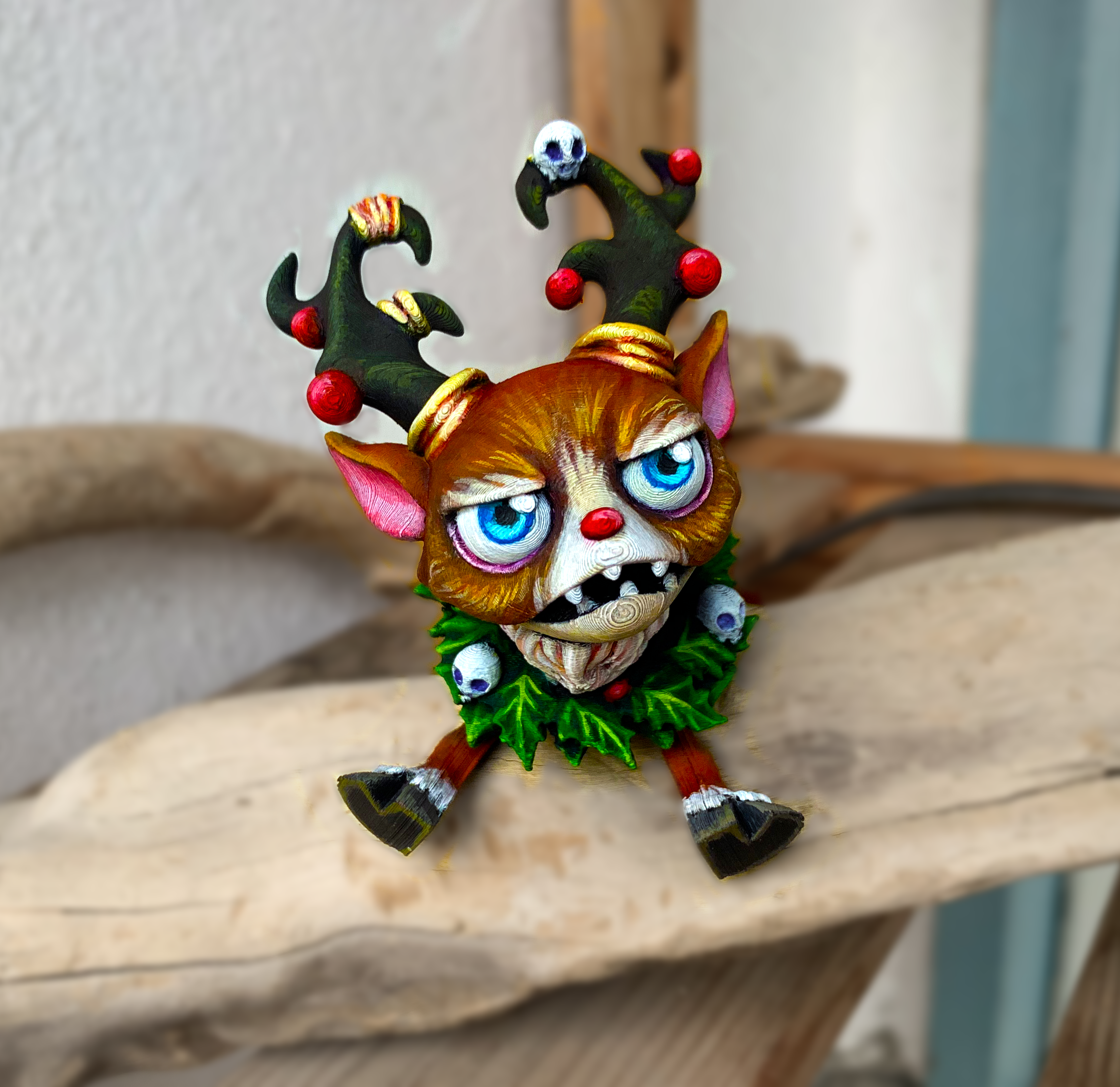 🦌 ARTICULATED MAD REINDEER🦌